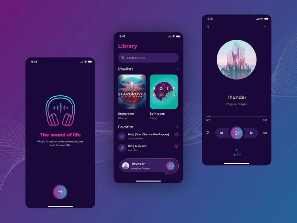 国外app界面设计