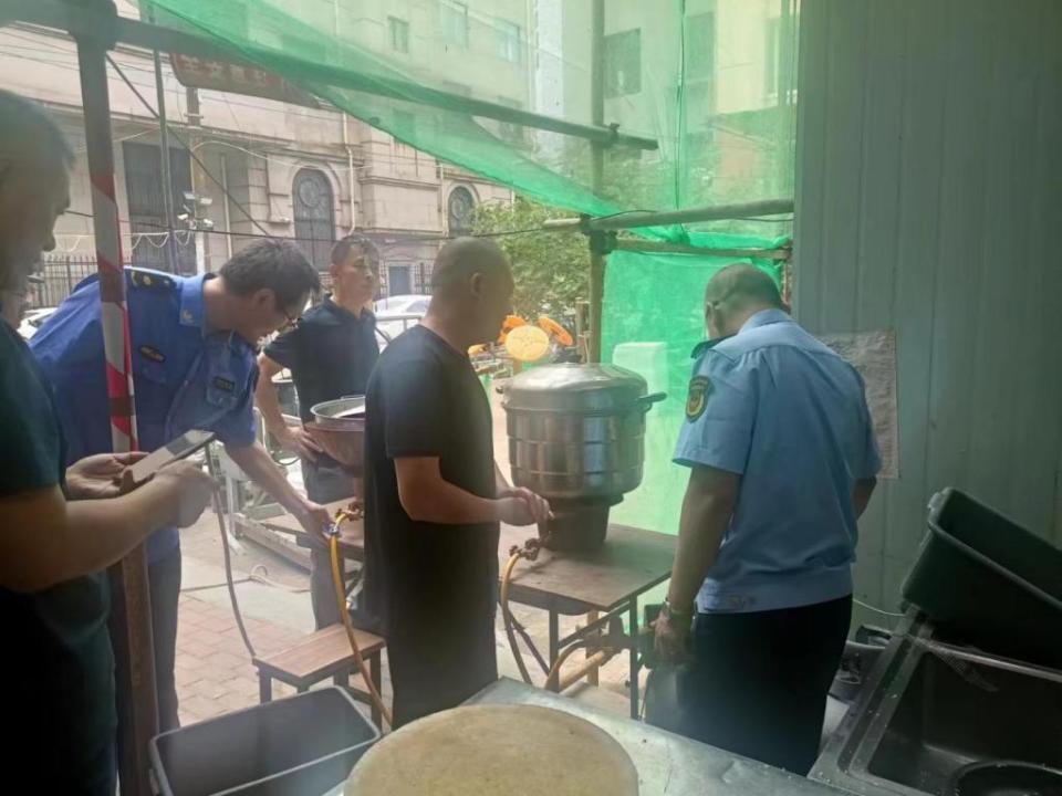 平安台东|市北区台东街道开展端午节前安全生产联合检查