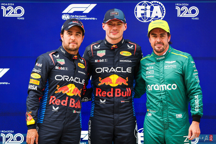 f1上海站第二个比赛日,观众玩起人浪