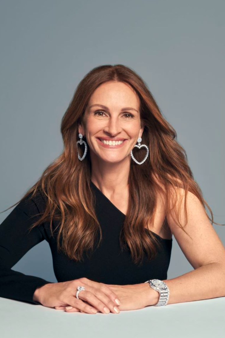 "chopard loves cinema" chopard萧邦全球品牌大使朱莉娅·罗伯茨 与