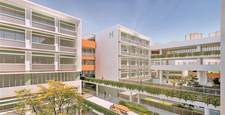 一大批学校9月集中“上新”！深圳今年新建和改扩建182所中小学校、幼儿园_腾讯新闻