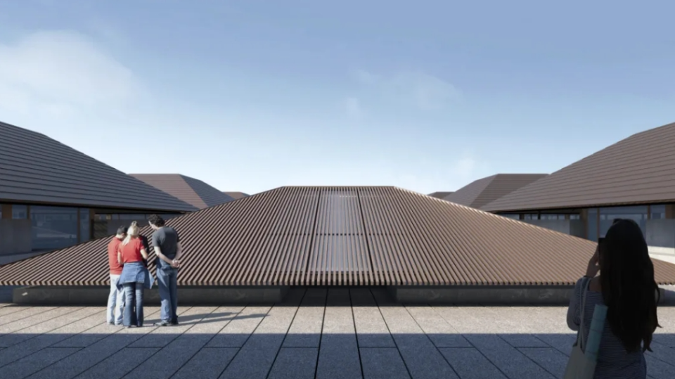 明年建成开放！西安碑林博物馆改扩建全新效果图来了！_腾讯新闻