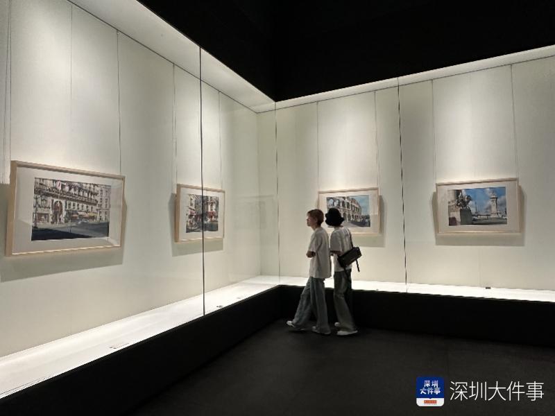 深圳美术馆上新,邀你赴水彩盛宴,看"都市风景"