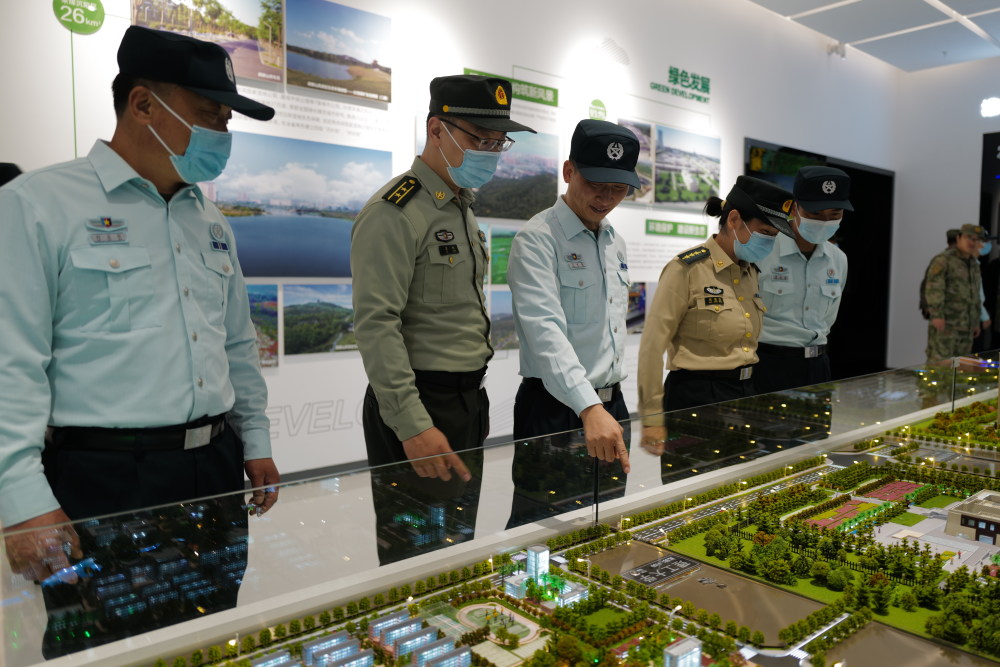 安徽省淮南军分区组织官兵参观驻地城市规划馆-腾讯新闻