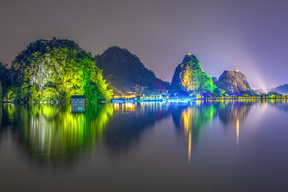 肇庆夜景图片图片