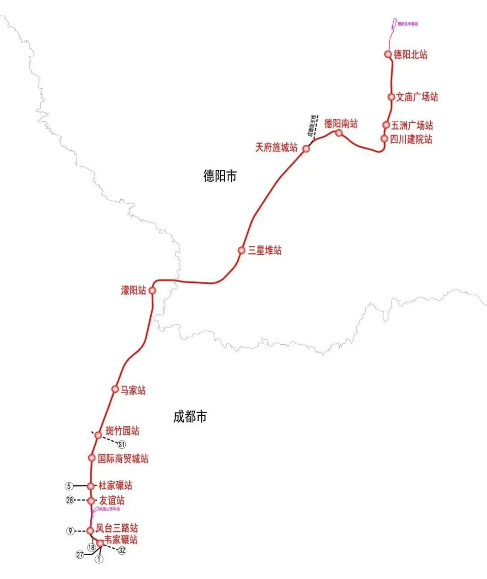 成都资阳 地铁通车，未来还有这些线路将开通_腾讯新闻