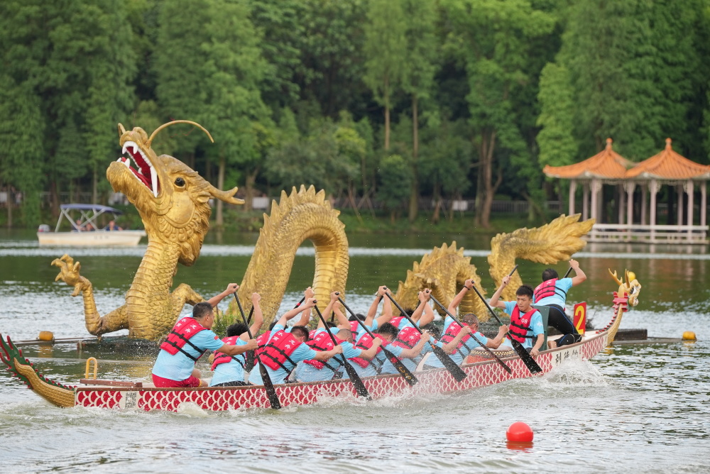 视频南海西樵镇半山扒龙船锦龙盛会开锣