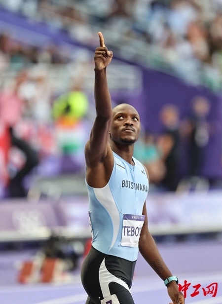 巴黎奥运会高清图集|男子200米新王诞生