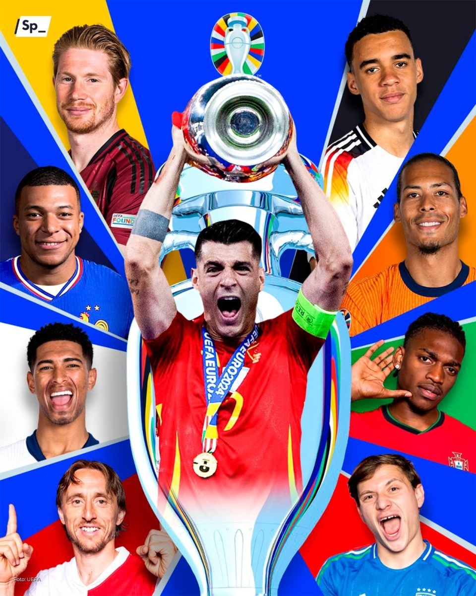 欧足联看走眼欧洲杯官方开赛前宣传海报无西班牙