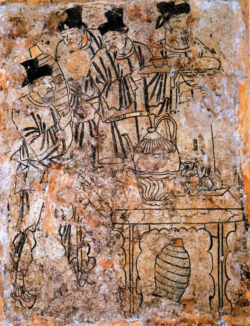 咦?佛光寺唐代菩萨手里端着一块"辽代西瓜"?西瓜何时传入我国?