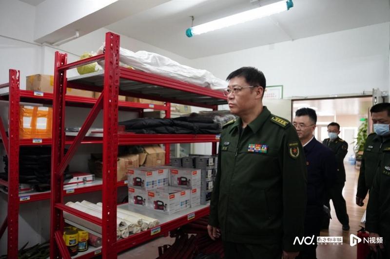 推动规范化建设,深圳警备区大校政委梅浩调研梅林街道武装部_腾讯新闻