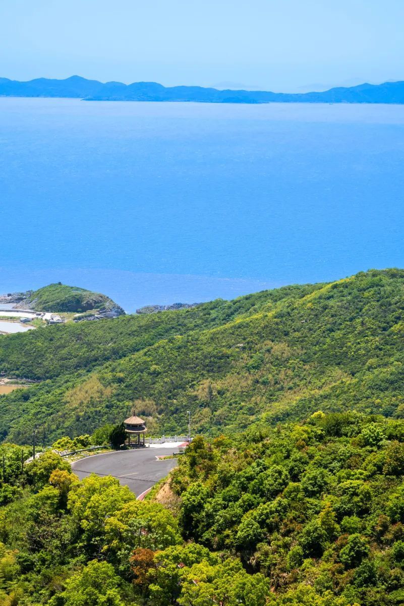 大海与山的风景图片图片