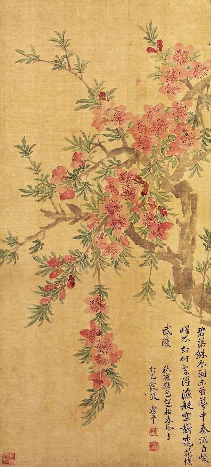 人面不知何处去,桃花依旧笑春风 | 文物中的花神