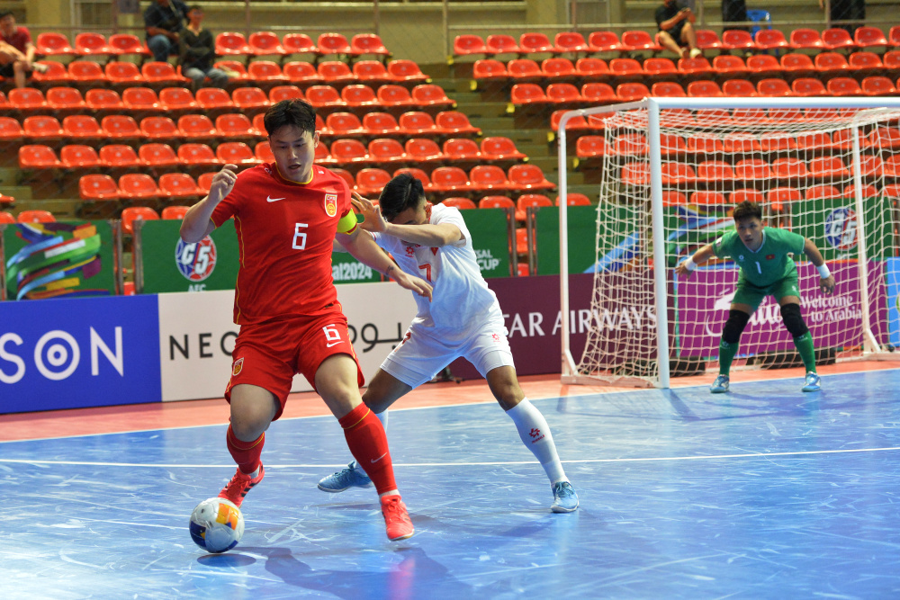 足球——五人制亚洲杯:中国队不敌越南队