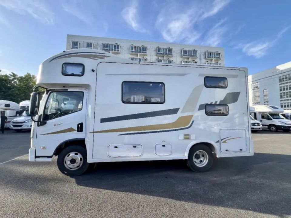 【二手房车】21年8月跃进h300轻卡房车