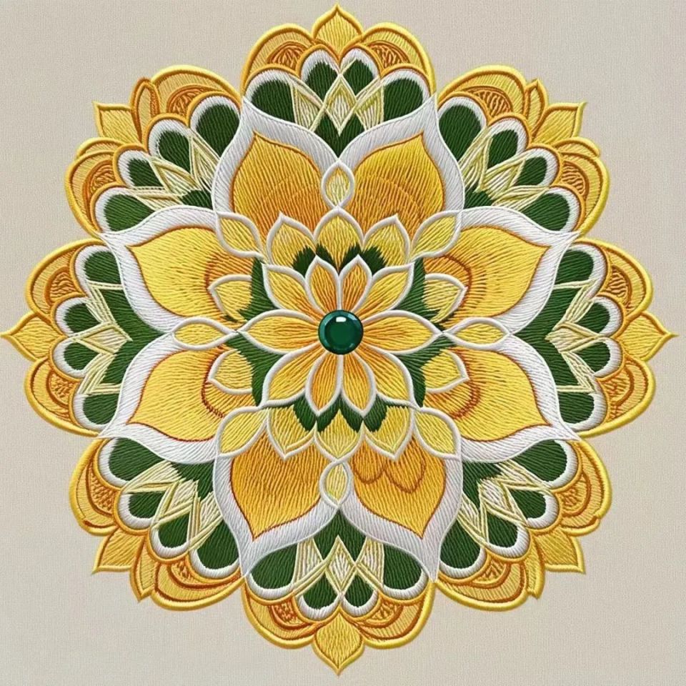 花型纹样 | 对称之美