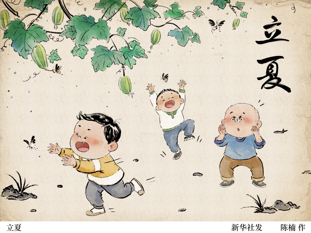 (图表·插画)〔二十四节气·立夏〕立夏_腾讯新闻