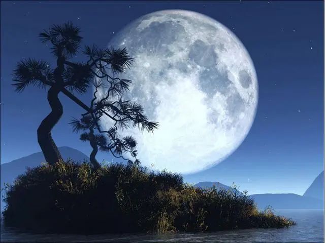 雅安天梯人工月亮图片图片