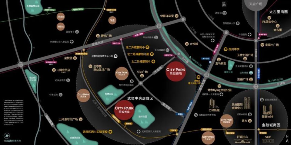 武侯新城南区相应配套基本均已落地,大部分资源也聚集于此,新房价格也