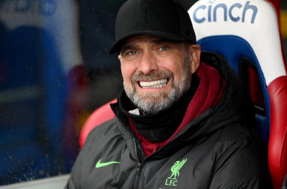 终于回来了克洛普我们今天可以让萨拉赫上场这太酷了