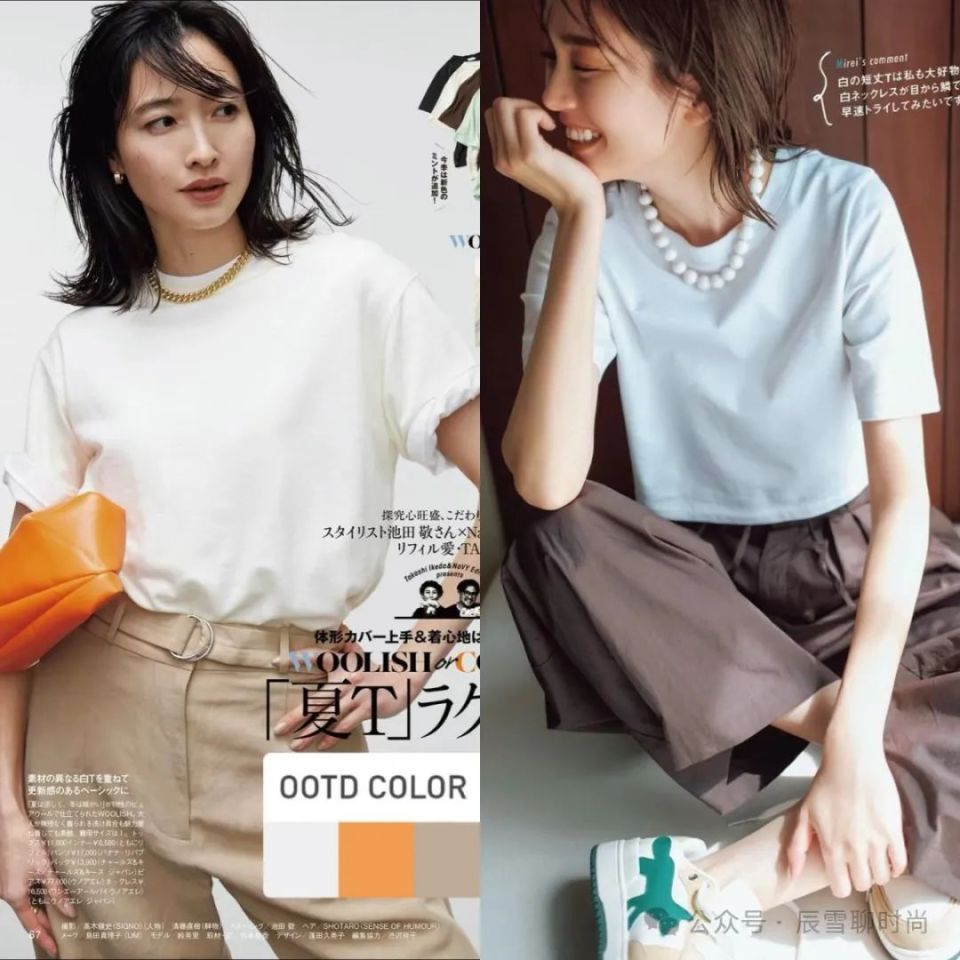 对于追求舒适和时尚并存的人来说,t 恤与配饰的搭配简直最合适不过.