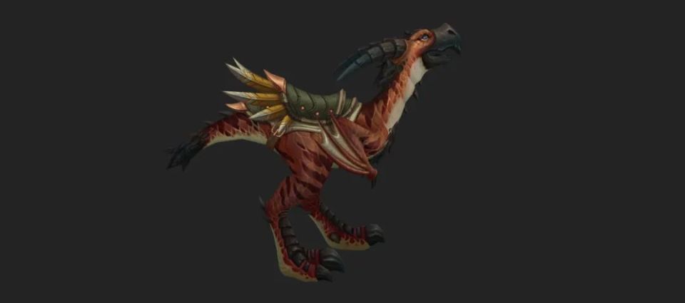 暴雪将推出红色带角陆行鸟龙坐骑
