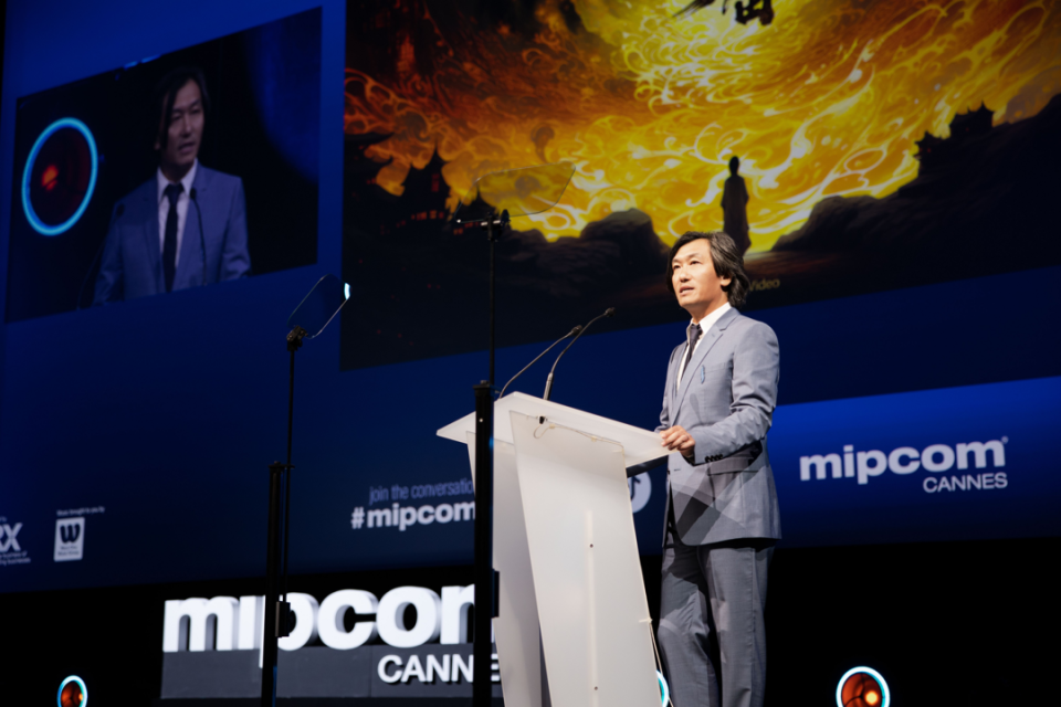 腾讯孙忠怀出席戛纳电视节重要行业会议并发表主题演讲