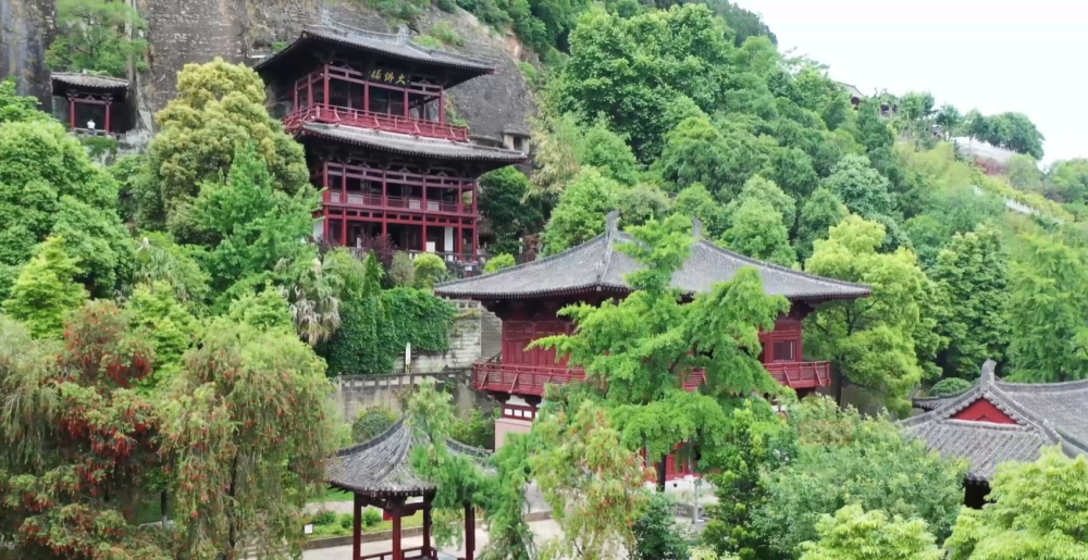 广元景点皇泽寺图片