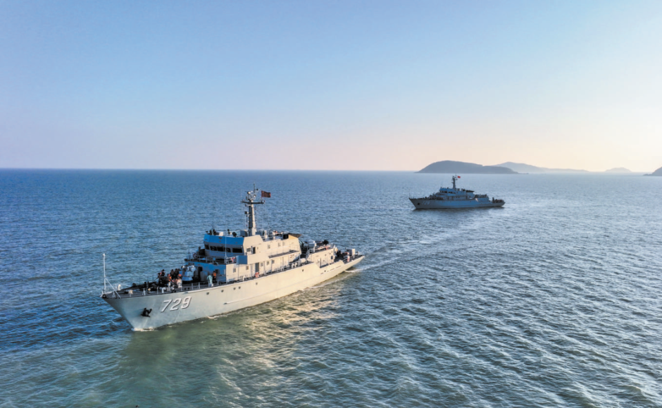 军营观察丨扫雷舰班长的"领跑意识"