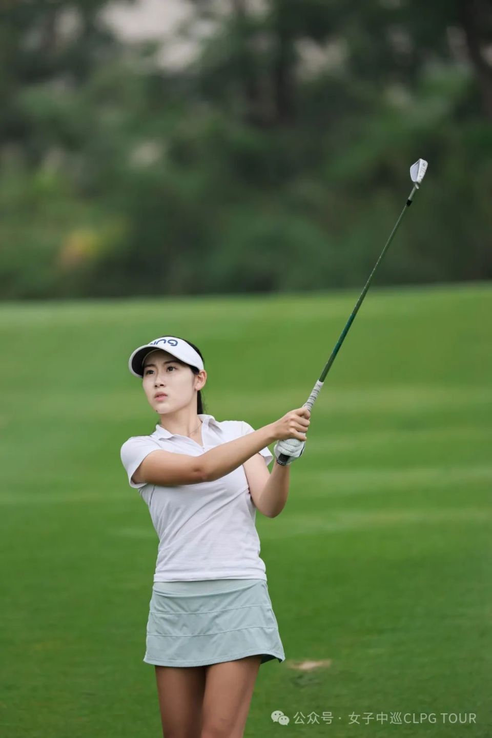 高尔夫酒广东女子公开赛第二轮 刘宇婕曹欣妤并列领先冲冠