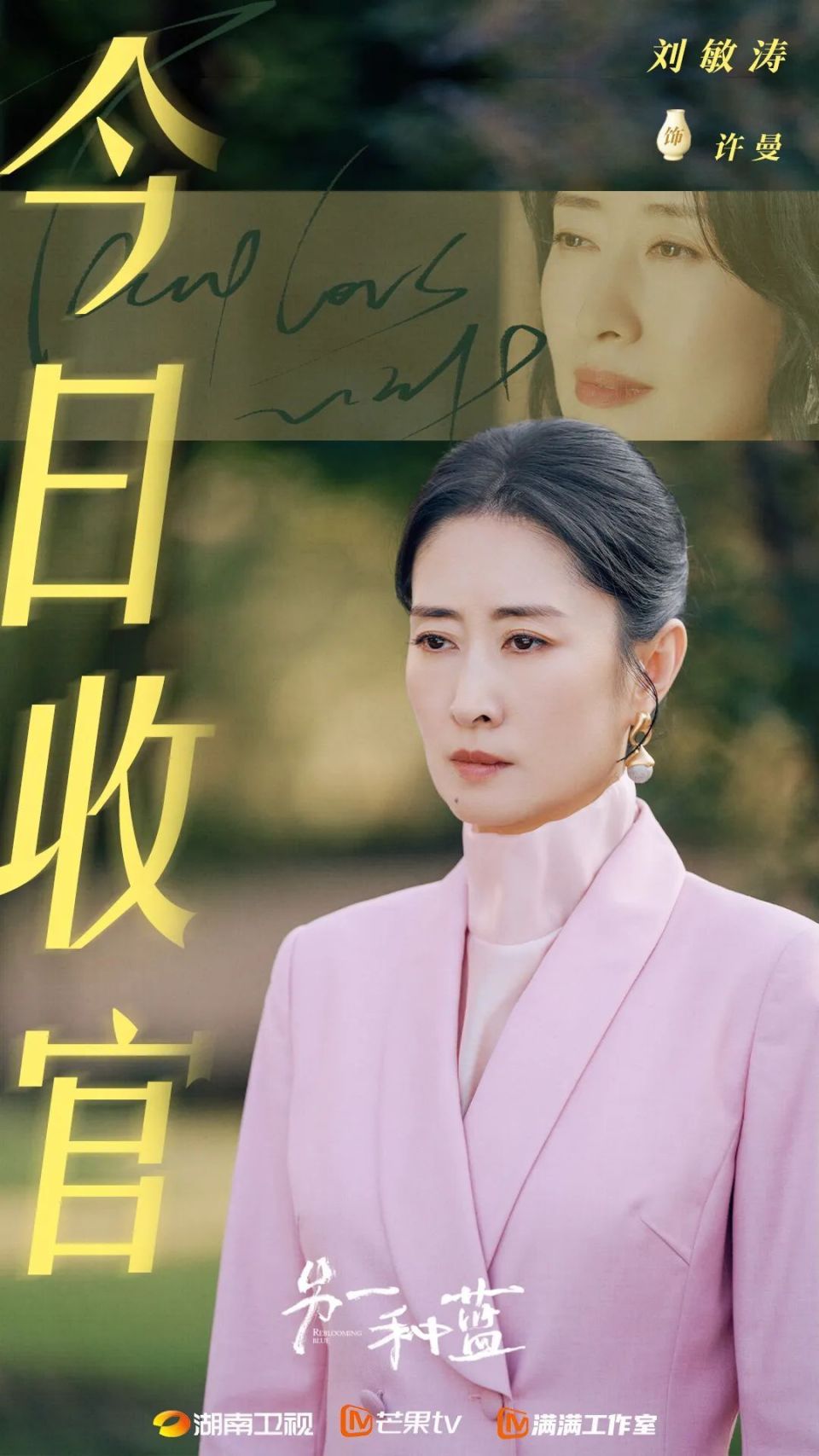 刘敏涛|电视剧《另一种蓝》今日收官