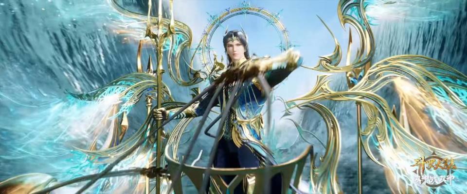 斗罗大陆片尾放出彩蛋,比比东成神形象公开,双神之战即将打响_腾讯