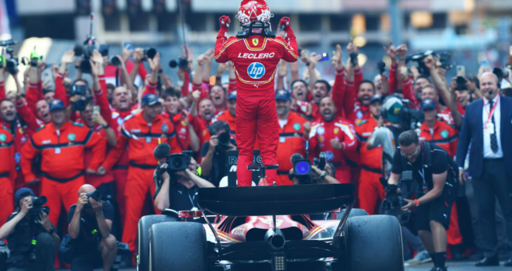 f1摩纳哥:勒克莱尔打破历史魔咒,红牛成最大输家,维斯塔潘极度不满