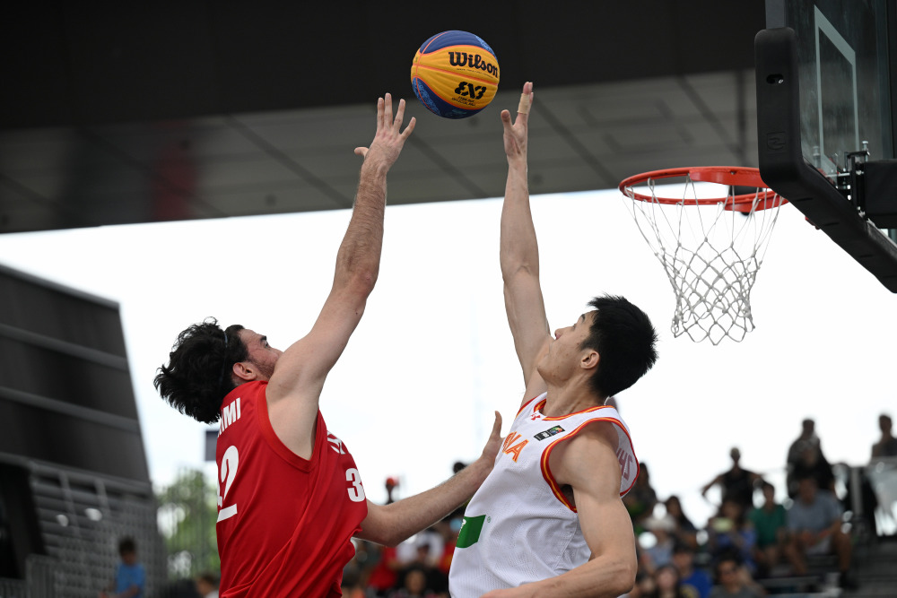 篮球三人篮球亚洲杯小组赛中国不敌伊朗