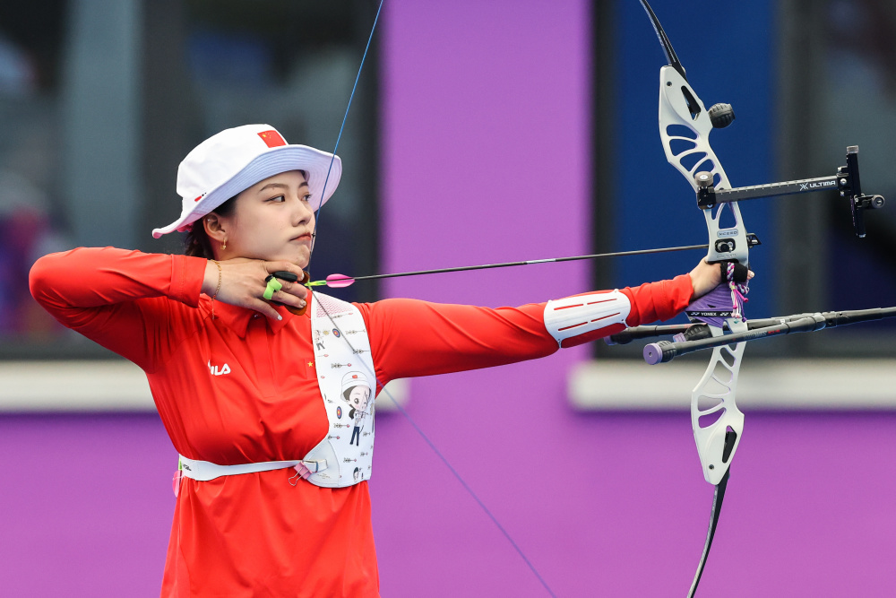 中国女子射箭队美女图片