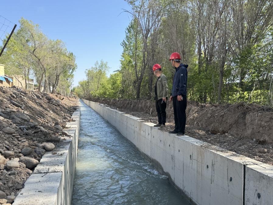 三屯河"十四五"大型灌区续建配套与现代化改造工程(二期)项目完工通水