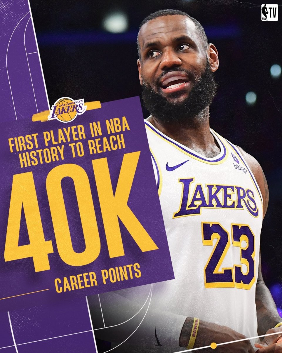 兄弟们存图啦詹姆斯40000分海报合集哪张最好看