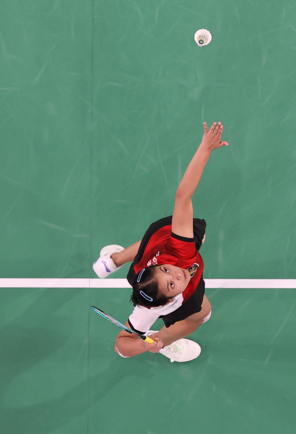 巴黎奥运会|羽毛球——女单半决赛赛况(3)