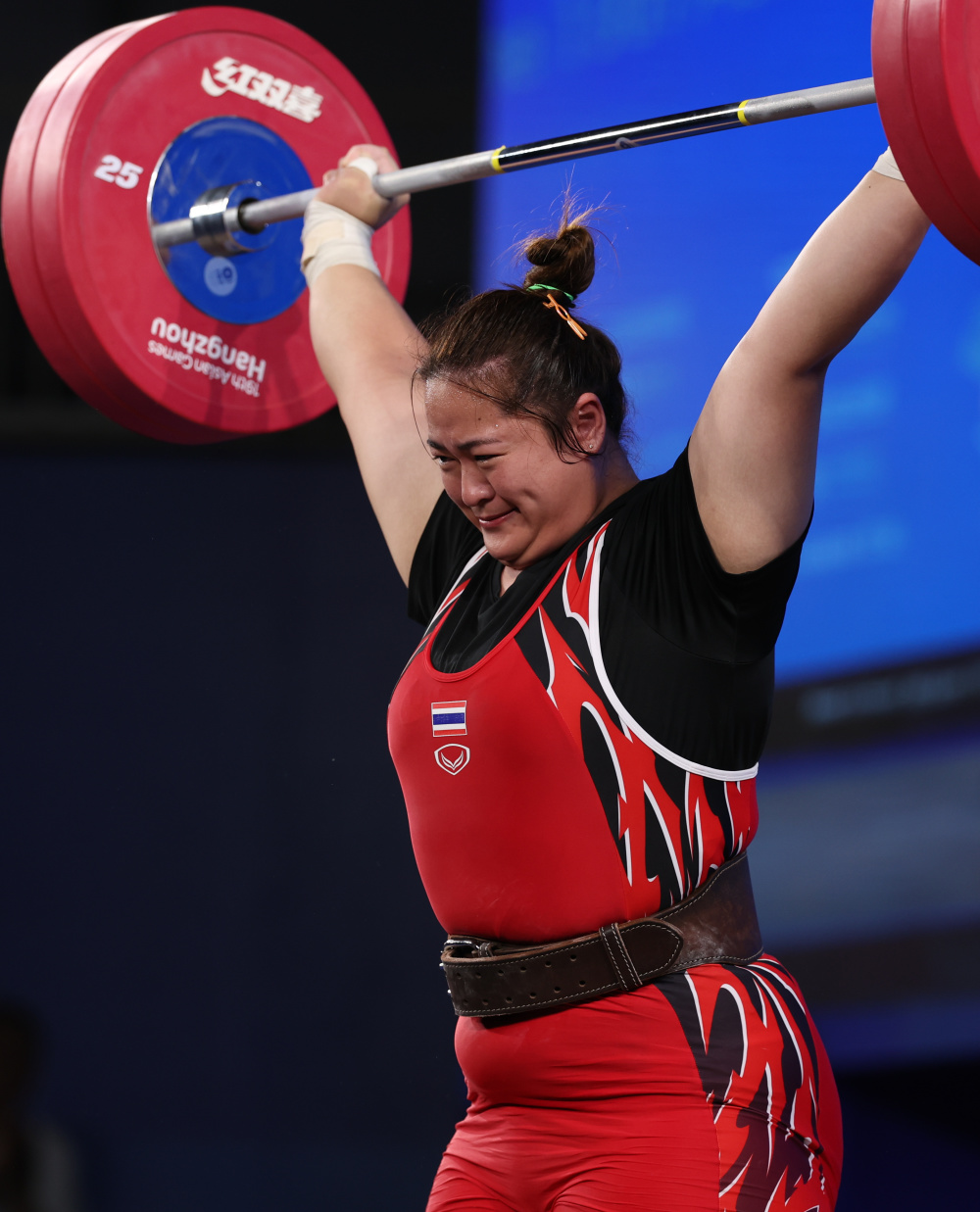 举重——女子87公斤以上级赛况