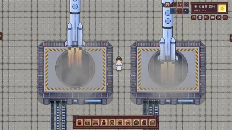 相似,也需要玩家从使用炉子炼制金属开始,当铜和钢等材料足够用了之后