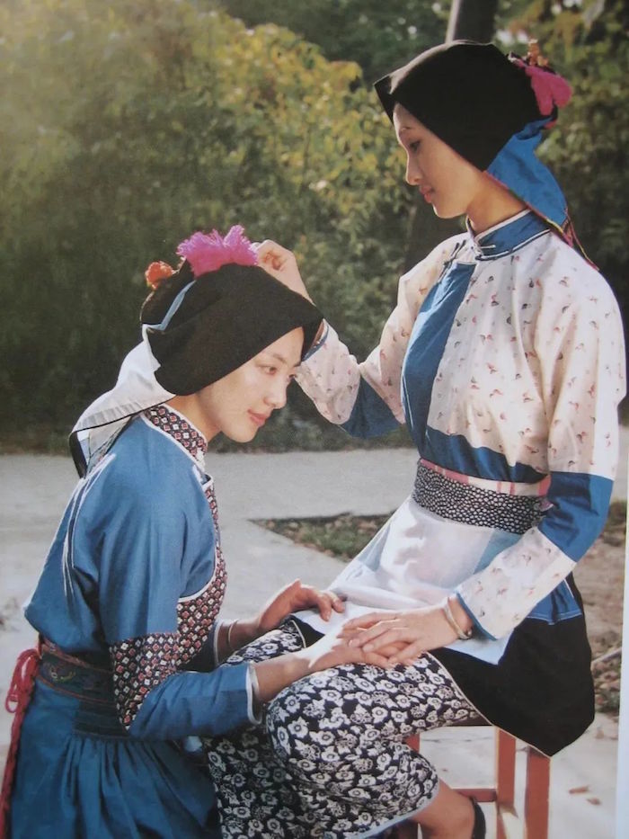 "青莲衫子藕荷裳",看江南甪直水乡的妇女服饰_腾讯新闻