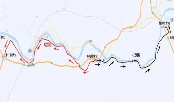 注意!汕梅高速梅南,径义收费站出入口将封闭