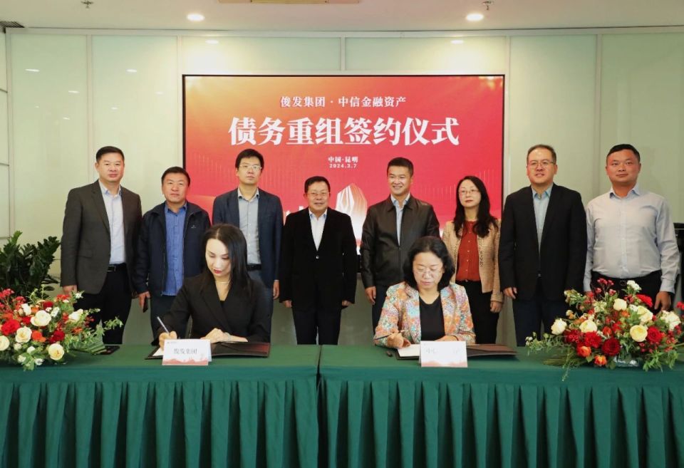 刚刚,俊发集团化债又有新进展!