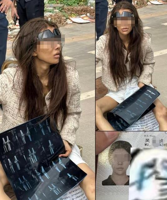 20岁女网红在柬埔寨街头流浪疑似受伤 父亲：9天前女儿曾要钱看病