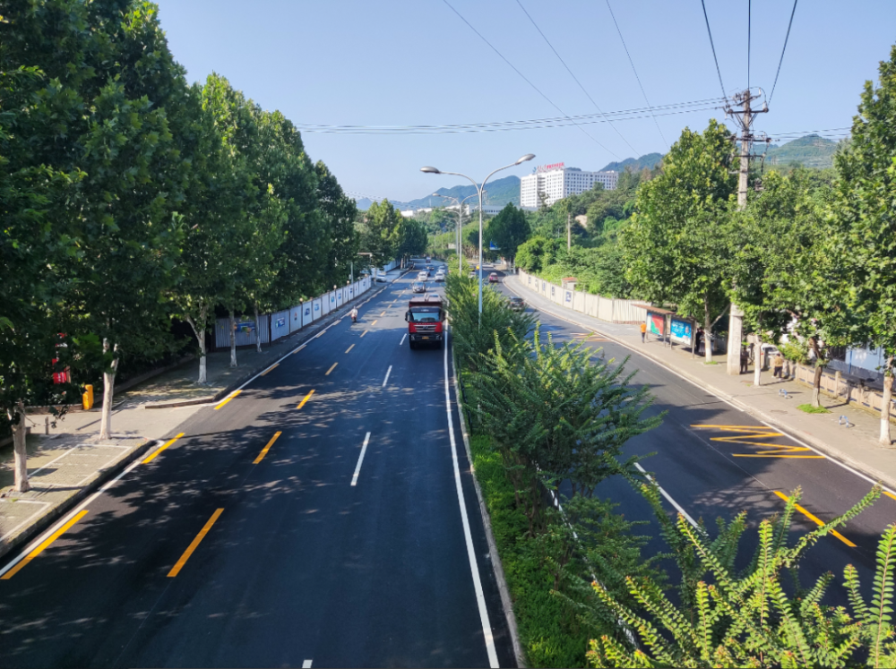 沙坪坝人,212国道井双段道路换新!