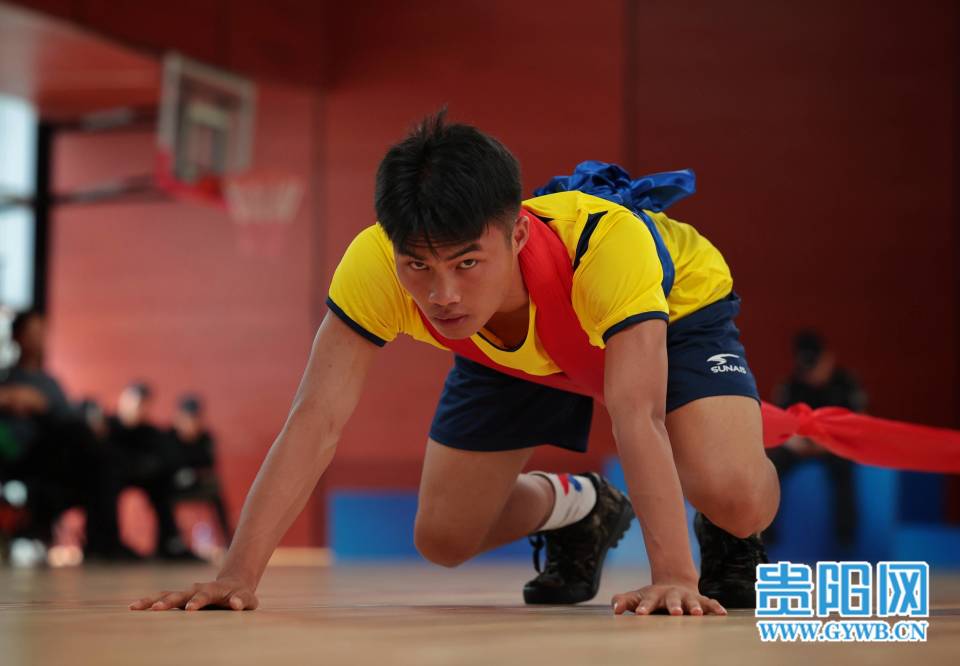 现场直击贵州省第十届少数民族传统体育运动会押加比赛开赛