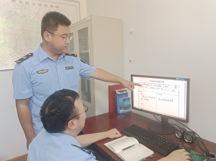 【交通执法】科技助力  企业受益 总队十支队运用非现场执法开展养护
