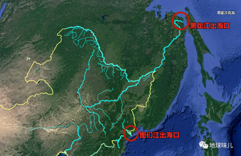 黑龙江,图们江也有可能性这两条江的出海口倒是开放的,我国船只可以