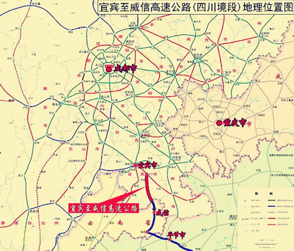 兴文县环城北路路线图图片