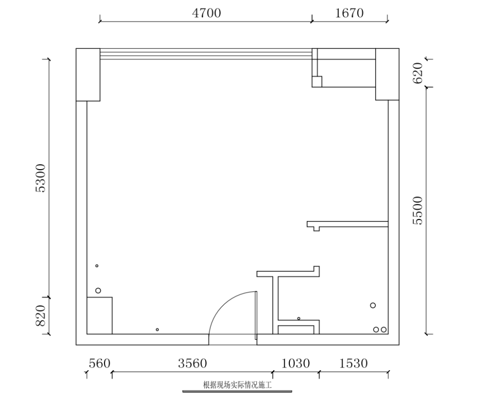 60㎡一室一厅,一人居复古家